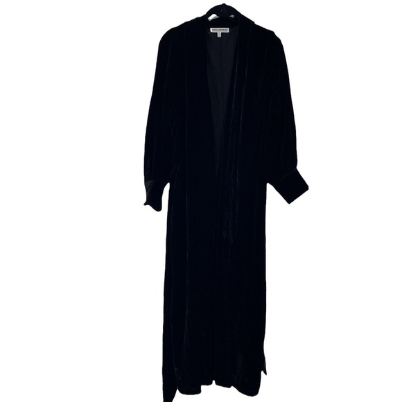 Good American lone crushed robe black new no tags